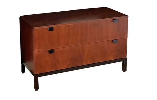 302B, Milo Baughman Walnut Chest for Directional
