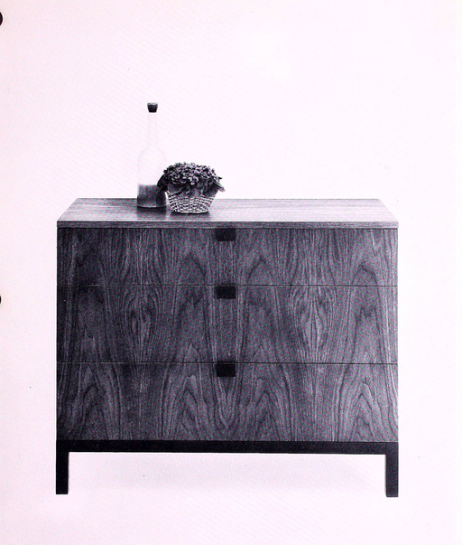 308B, Milo Baughman 3 Drawer Dresser for Directional