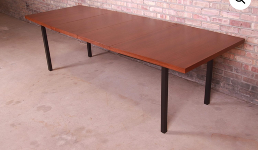 328W, Milo Baughman Boat-Shaped Dining Table