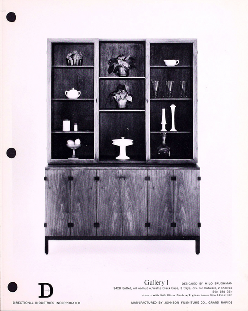 Milo Baughman Buffet for Directional, 342B