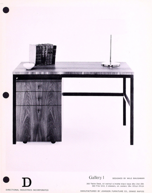 Milo Baughman Desk for Directional, 360