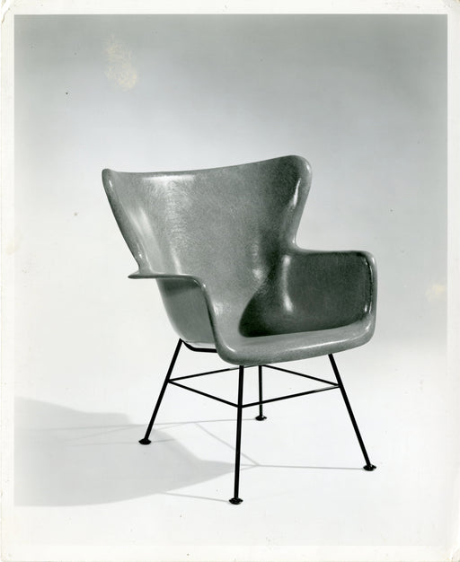Lawrence Peabody Fiberglass Chair for Selig
