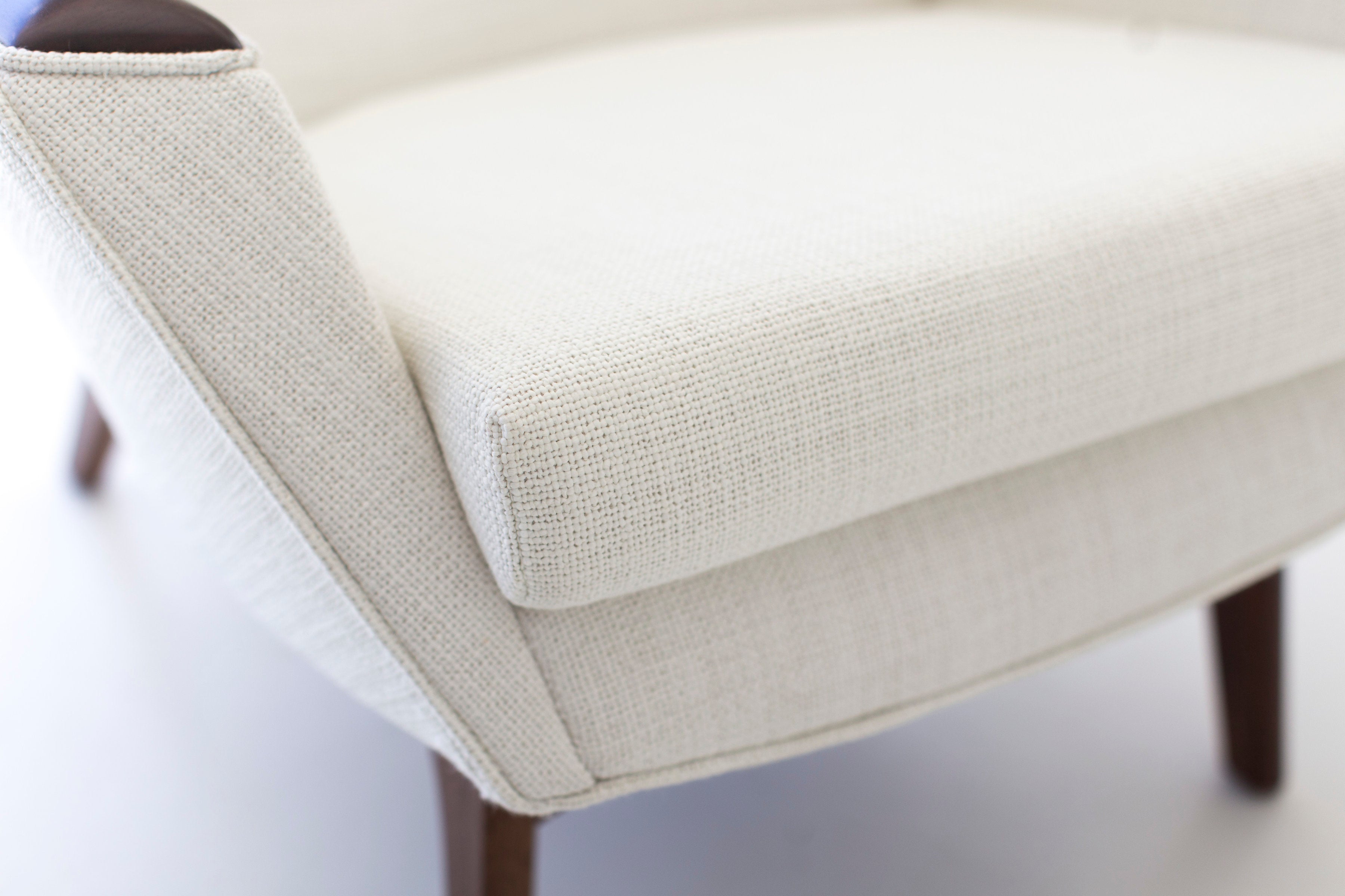 Craft Associates® Modern Wing Chairs in white - 1407