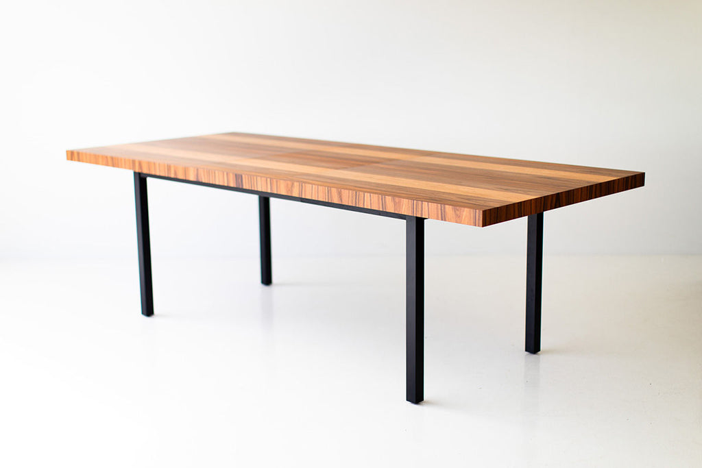 Milo-Baughman-Striped-Top-Dining-Table-B322-01