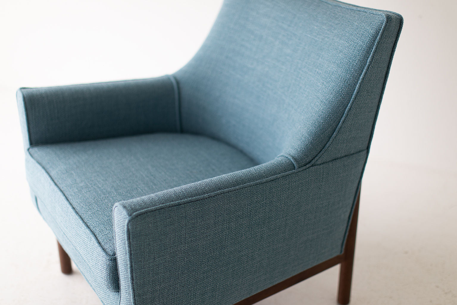 Lawrence Peabody Bracket Back Lounge Chair for Craft Associates - 2011P