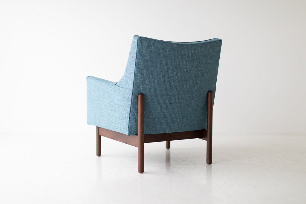 Lawrence Peabody Bracket Back Lounge Chair for Craft Associates - 2011P