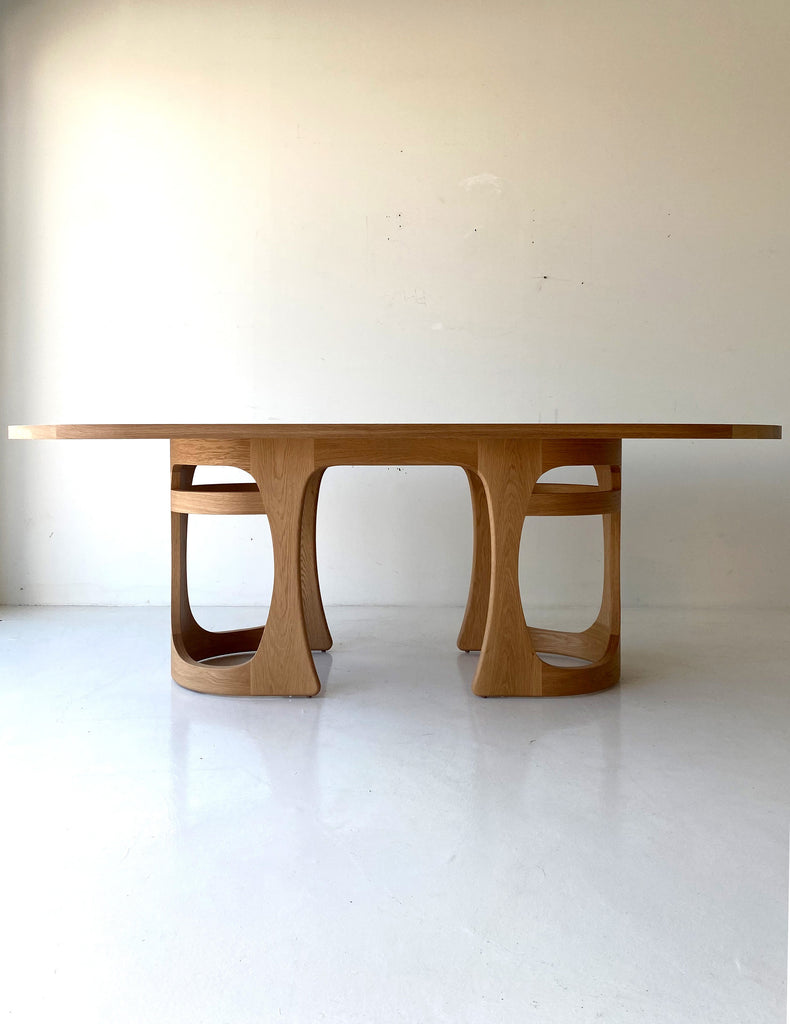 Modern Oak Dining Table Barricas Series