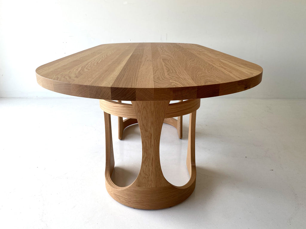 Modern Oak Dining Table Barricas Series