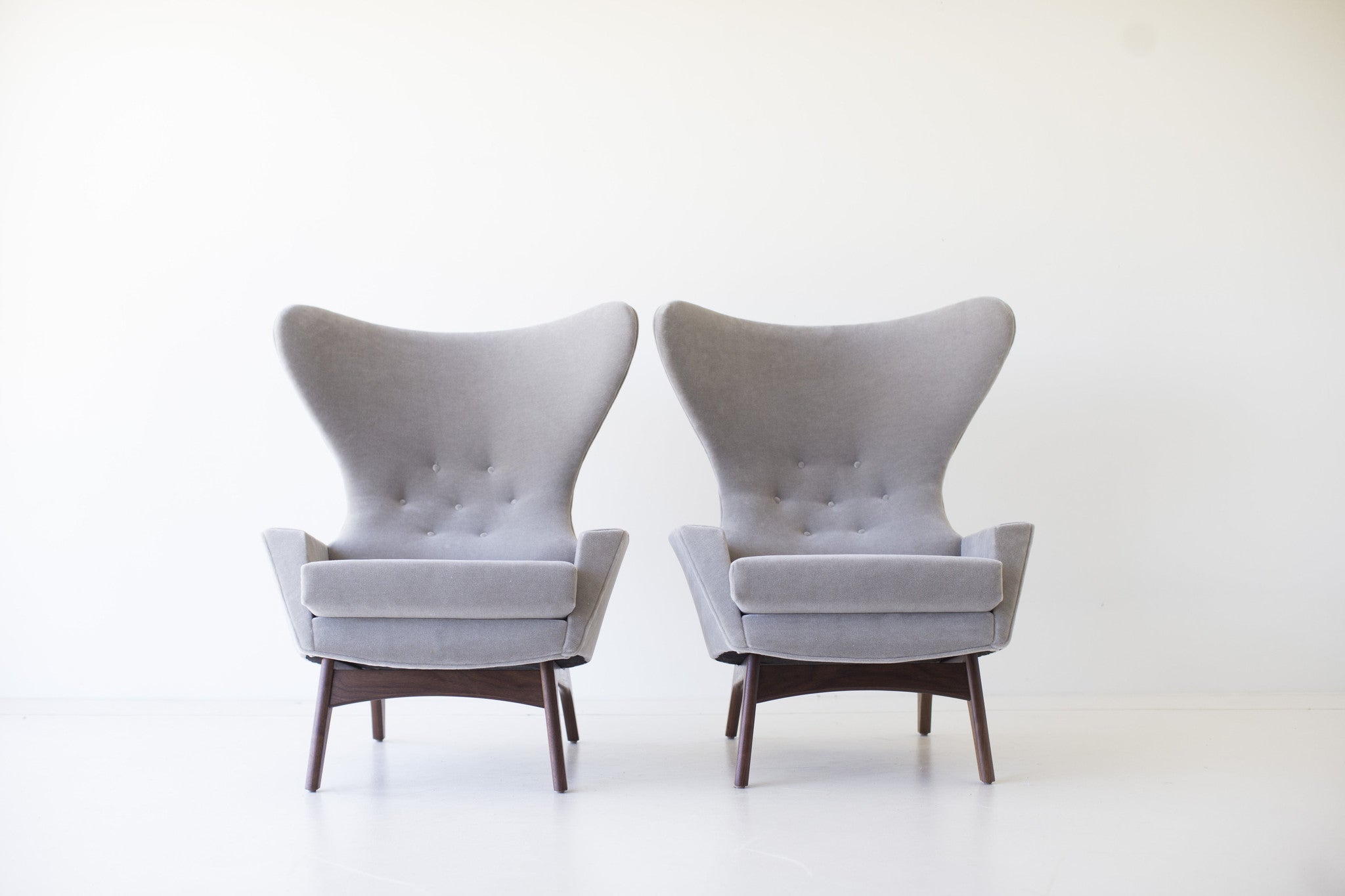Craft Modern Grey Mohair Arm Chair - 1407, image 6