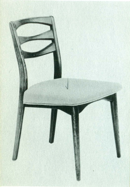 Lawrence Peabody Dining Chair Model 300 for Nemschoff: The Peabody Collection