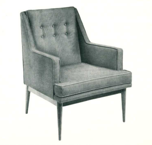 Lawrence Peabody Lounge Chair Model 903 for Nemschoff : Peabody Collection