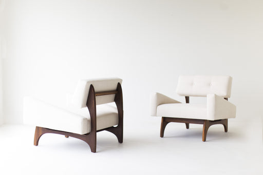 Modern Armchairs In Teak - The Canadian - 1519