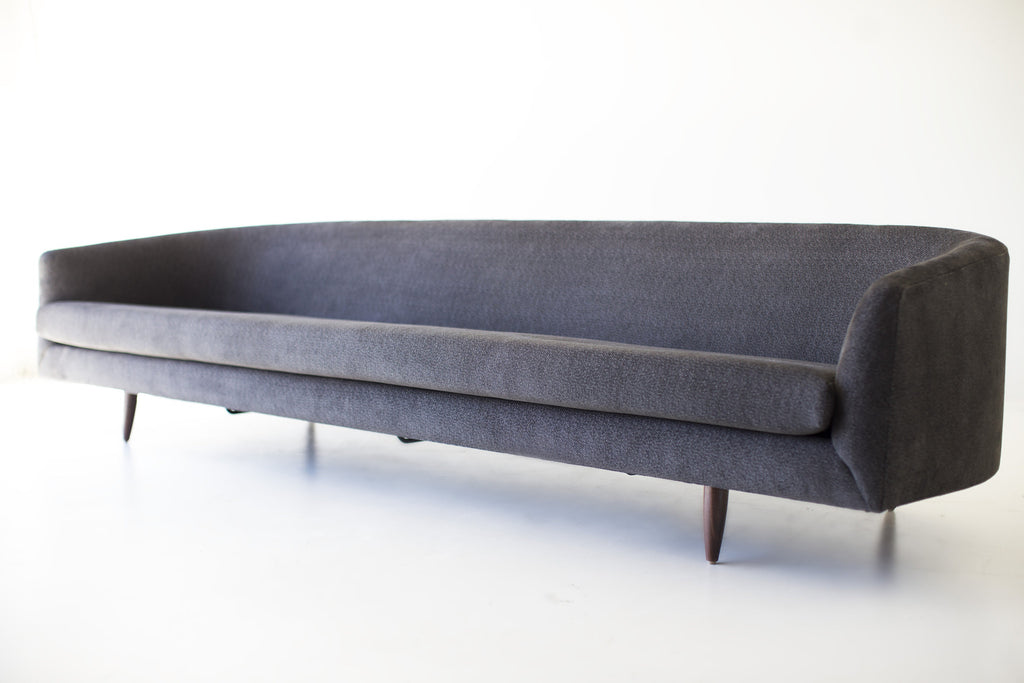 Modern Sofa - 1408 in a Grey Polyester