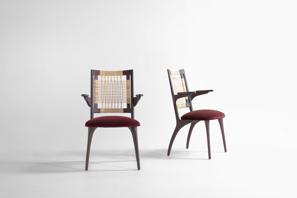 Bonnie Caneback Dining Arm Chair, image 1