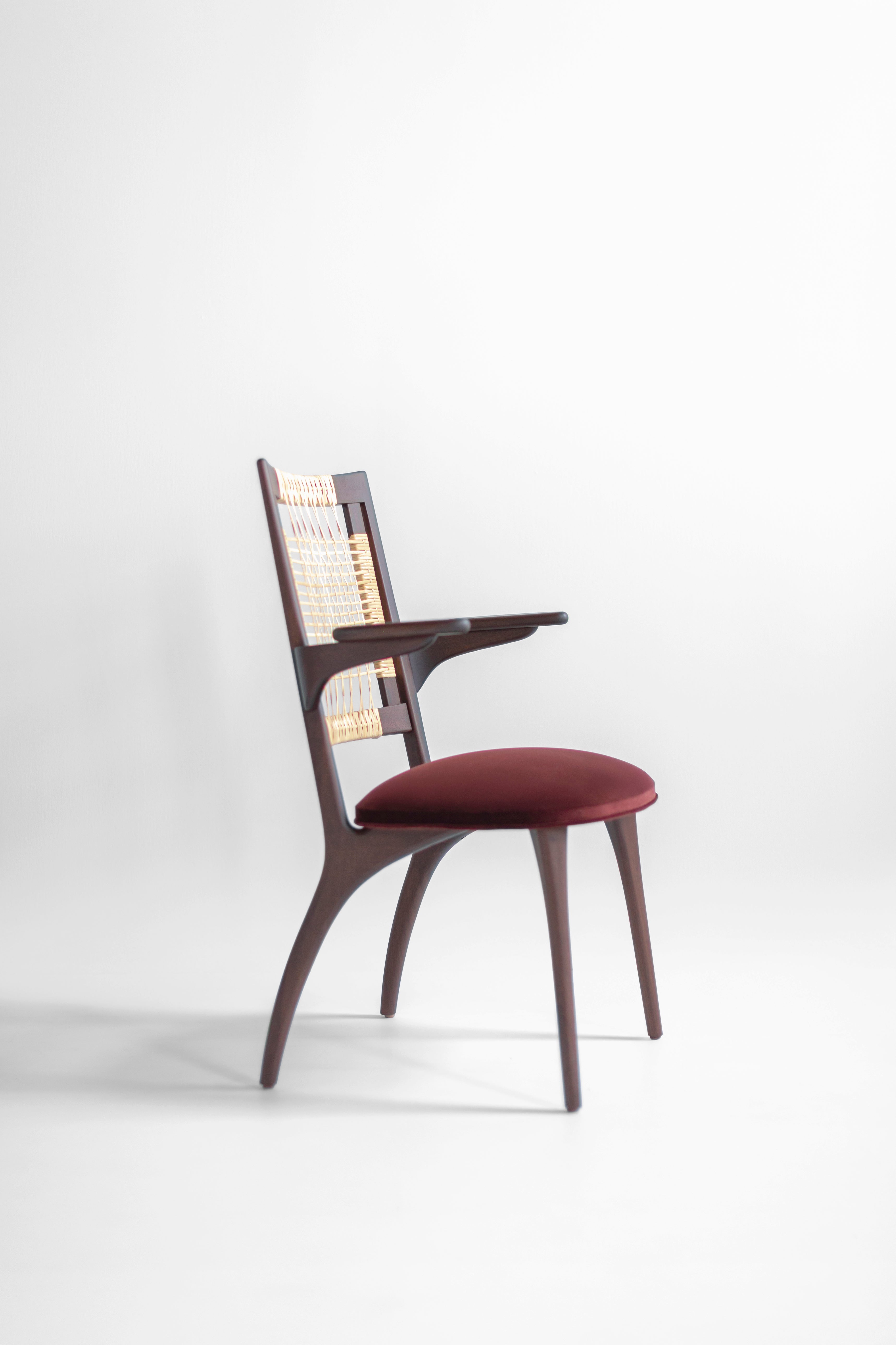 Bonnie Caneback Dining Arm Chair, image 3