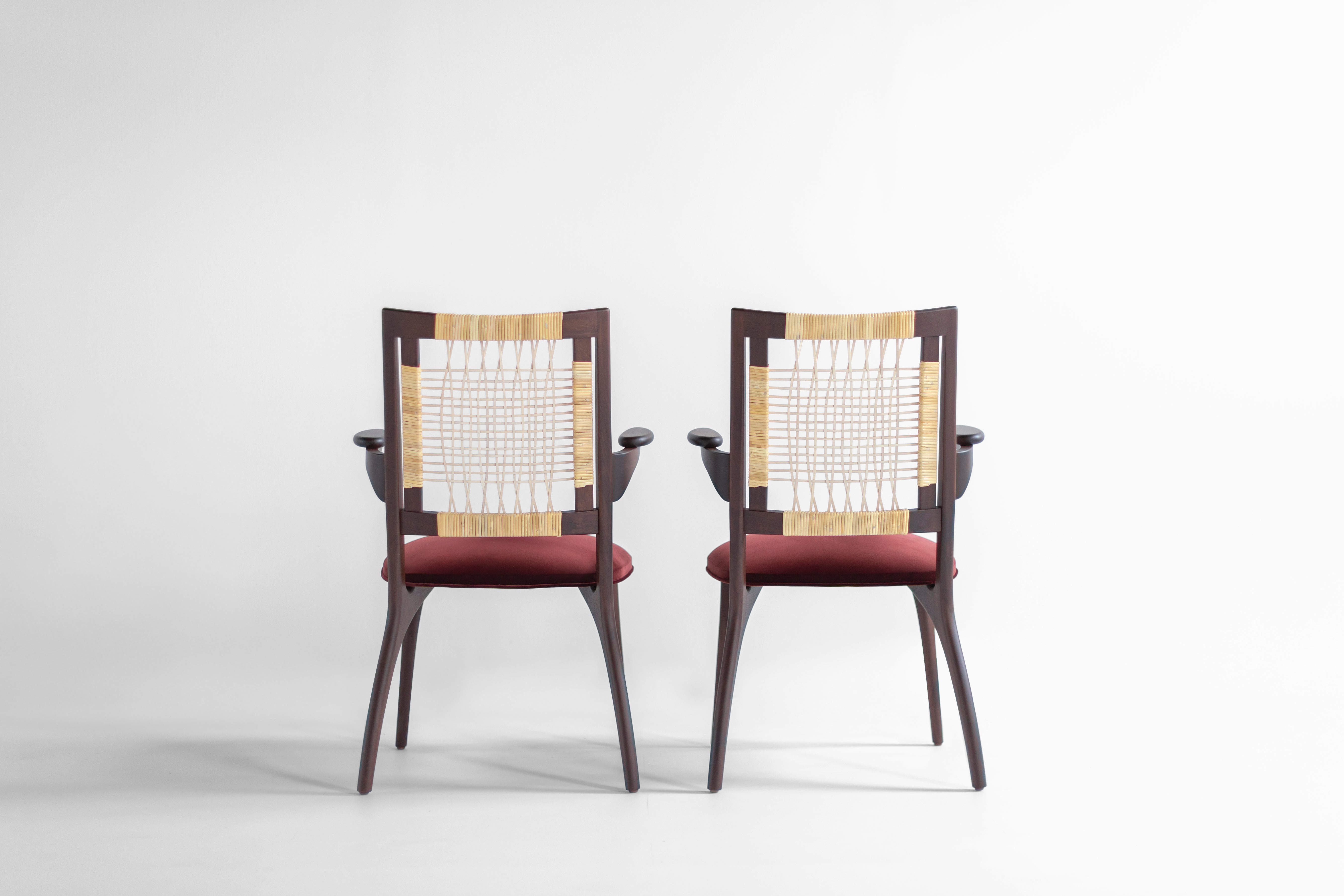 Bonnie Caneback Dining Arm Chair, image 5