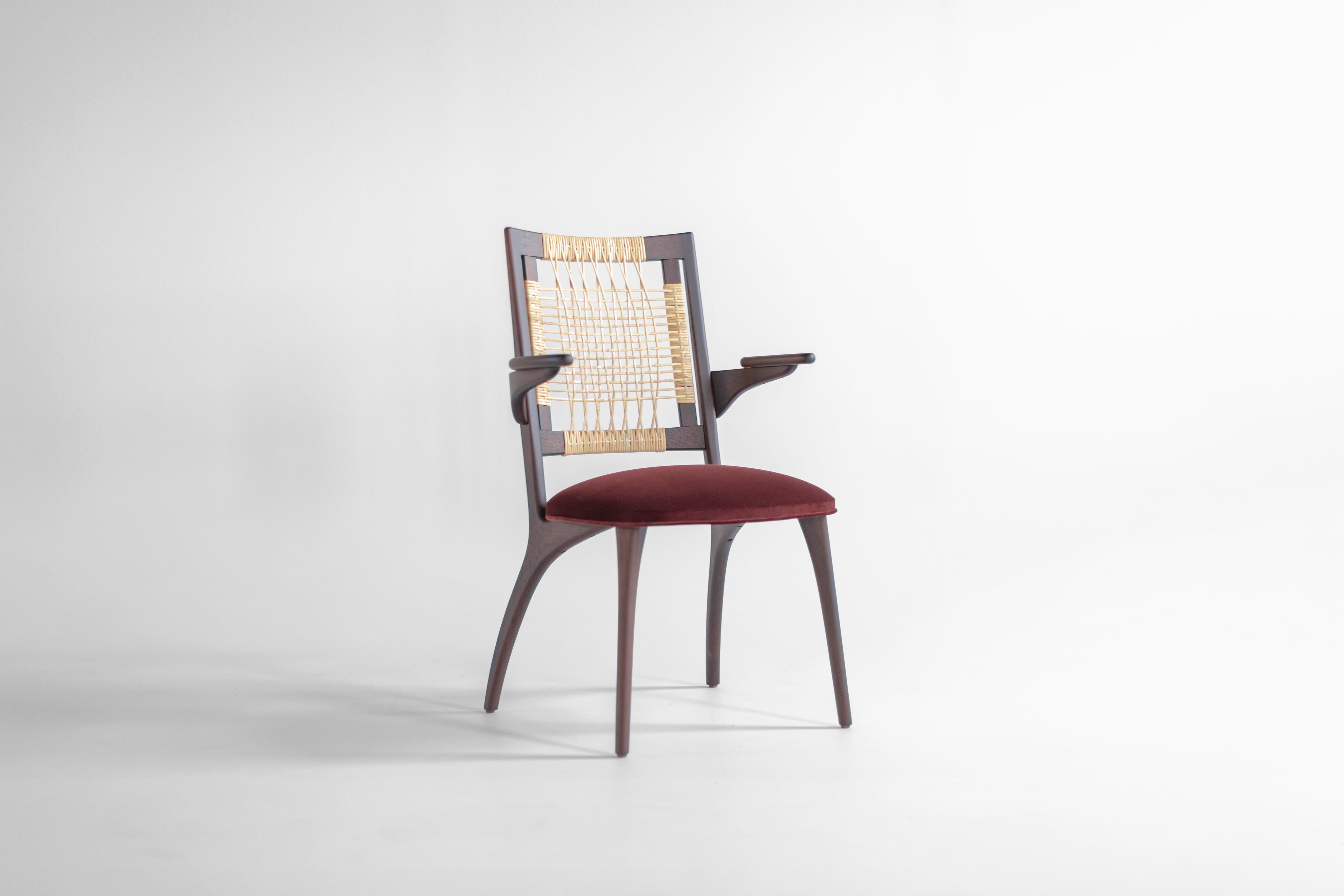 Bonnie Caneback Dining Arm Chair, image 10