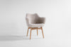 Executive Modern Dining Chair Fur, image 1