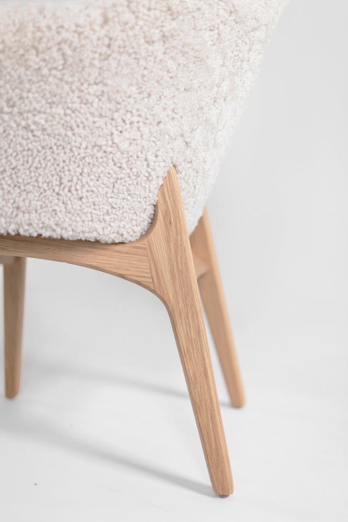 Executive Modern Dining Chair Fur, image 5