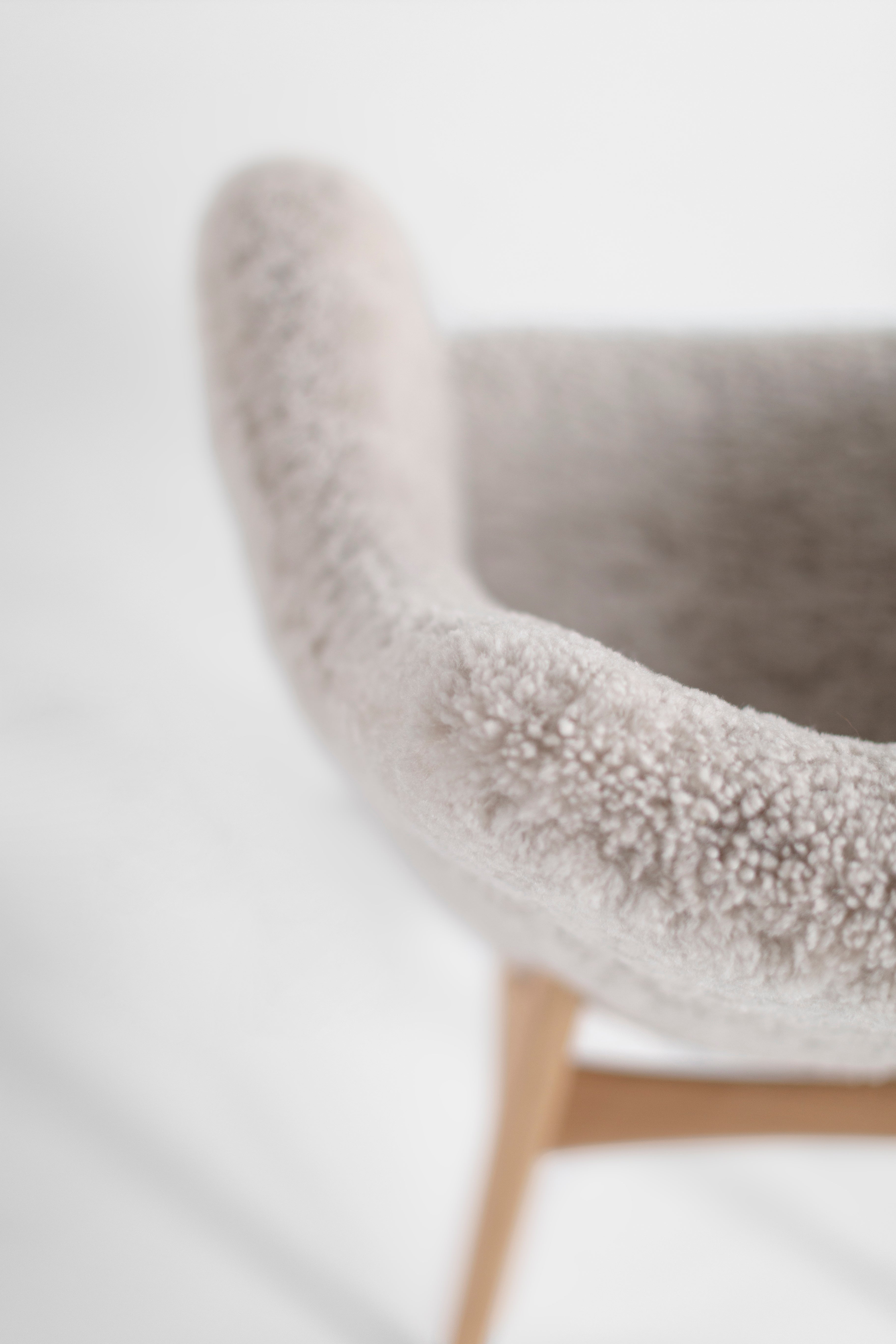 Executive Modern Dining Chair Fur, image 7