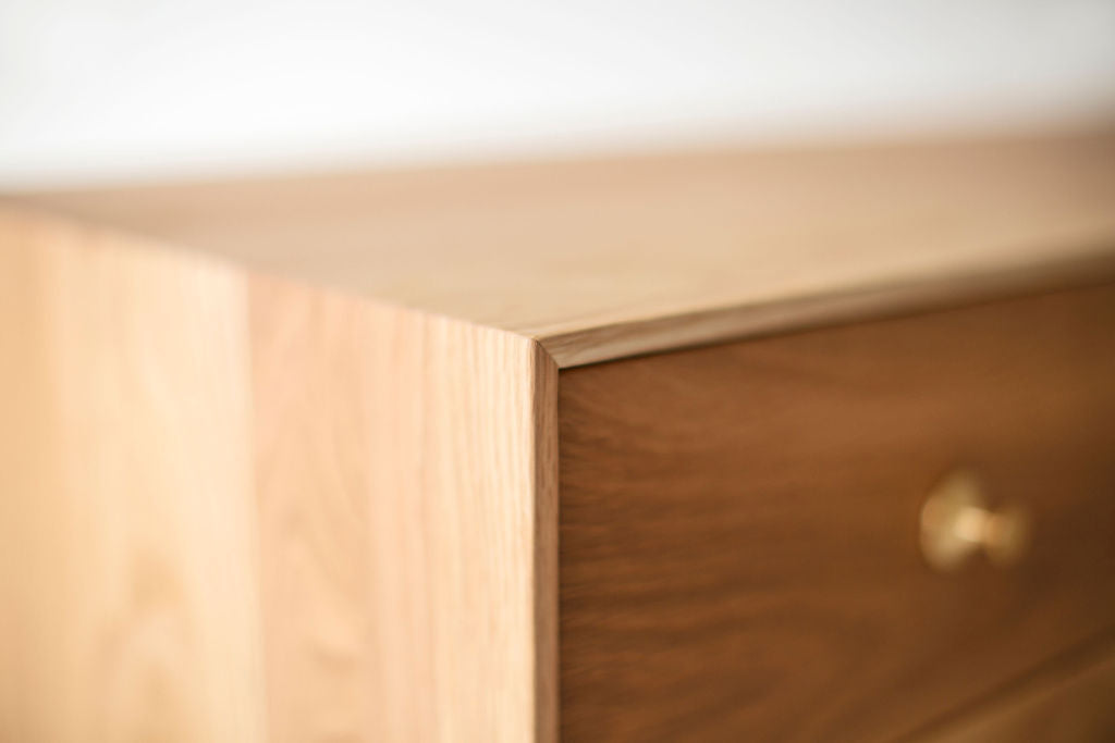 Lawrence Peabody Oak 8 Drawer Dresser, image 6
