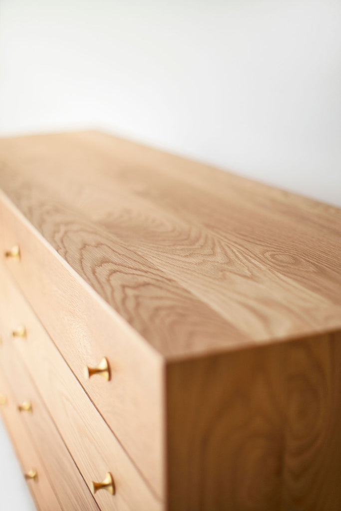 Lawrence Peabody Oak 8 Drawer Dresser, image 7