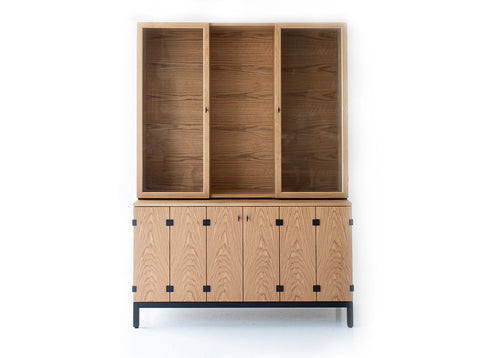 Milo-Baughman-Credenza-Hutch-Set-01