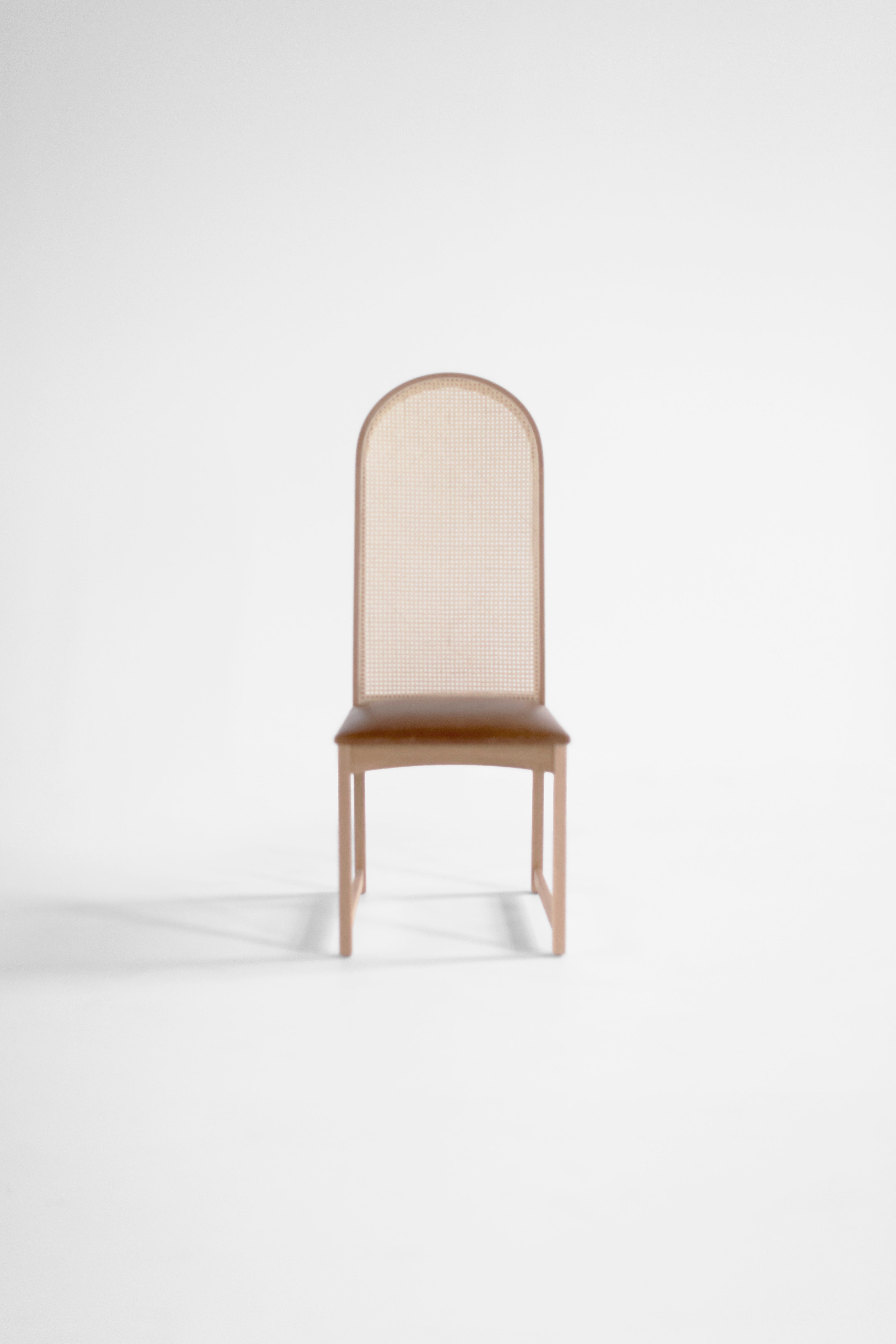 Milo Baughman Highback Arch Dining Side Chair, image 3