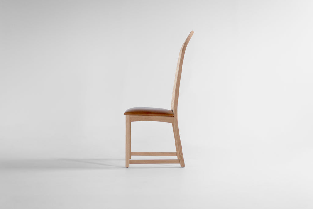 Milo Baughman Highback Arch Dining Side Chair, image 4