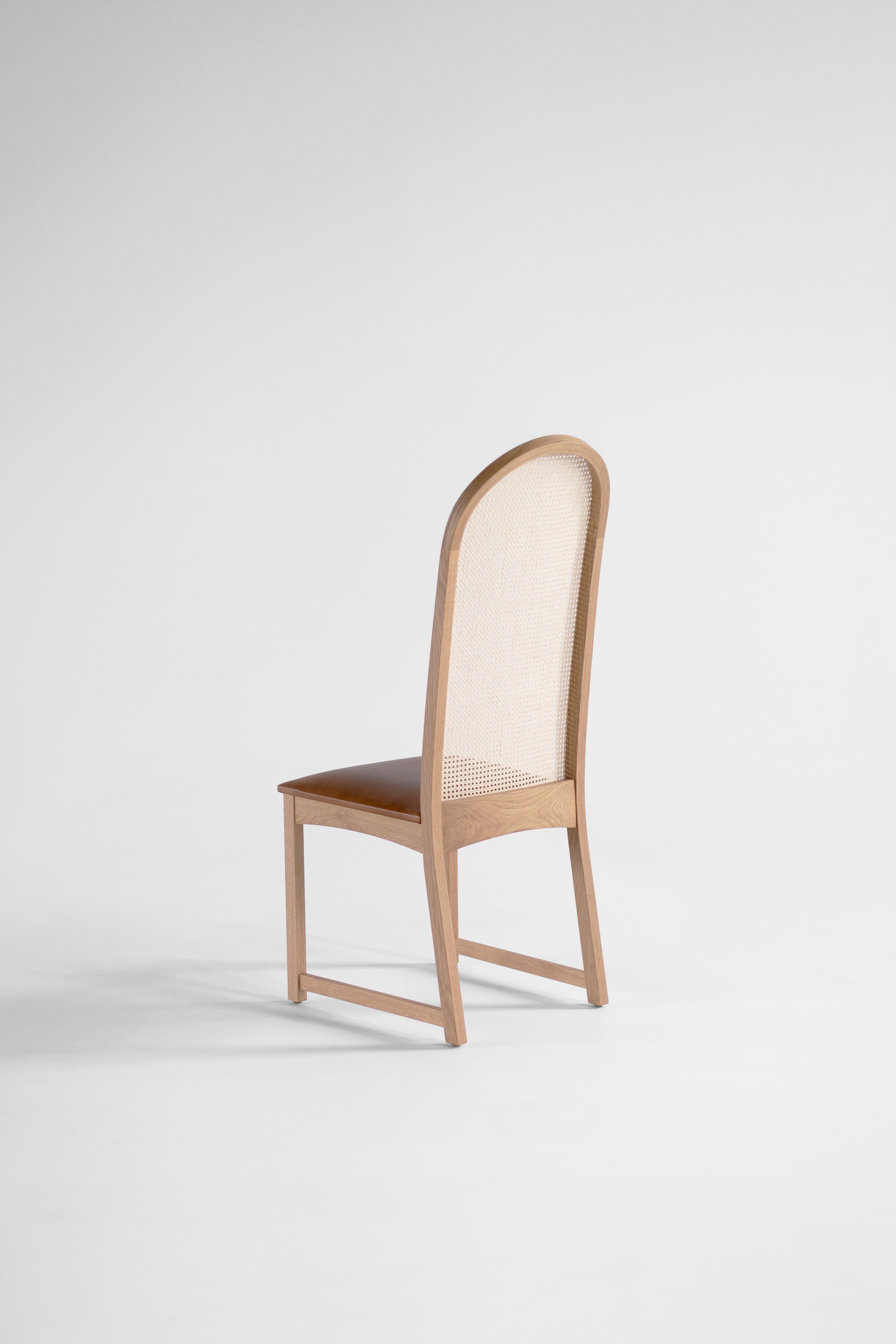 Milo Baughman Highback Arch Dining Side Chair, image 6