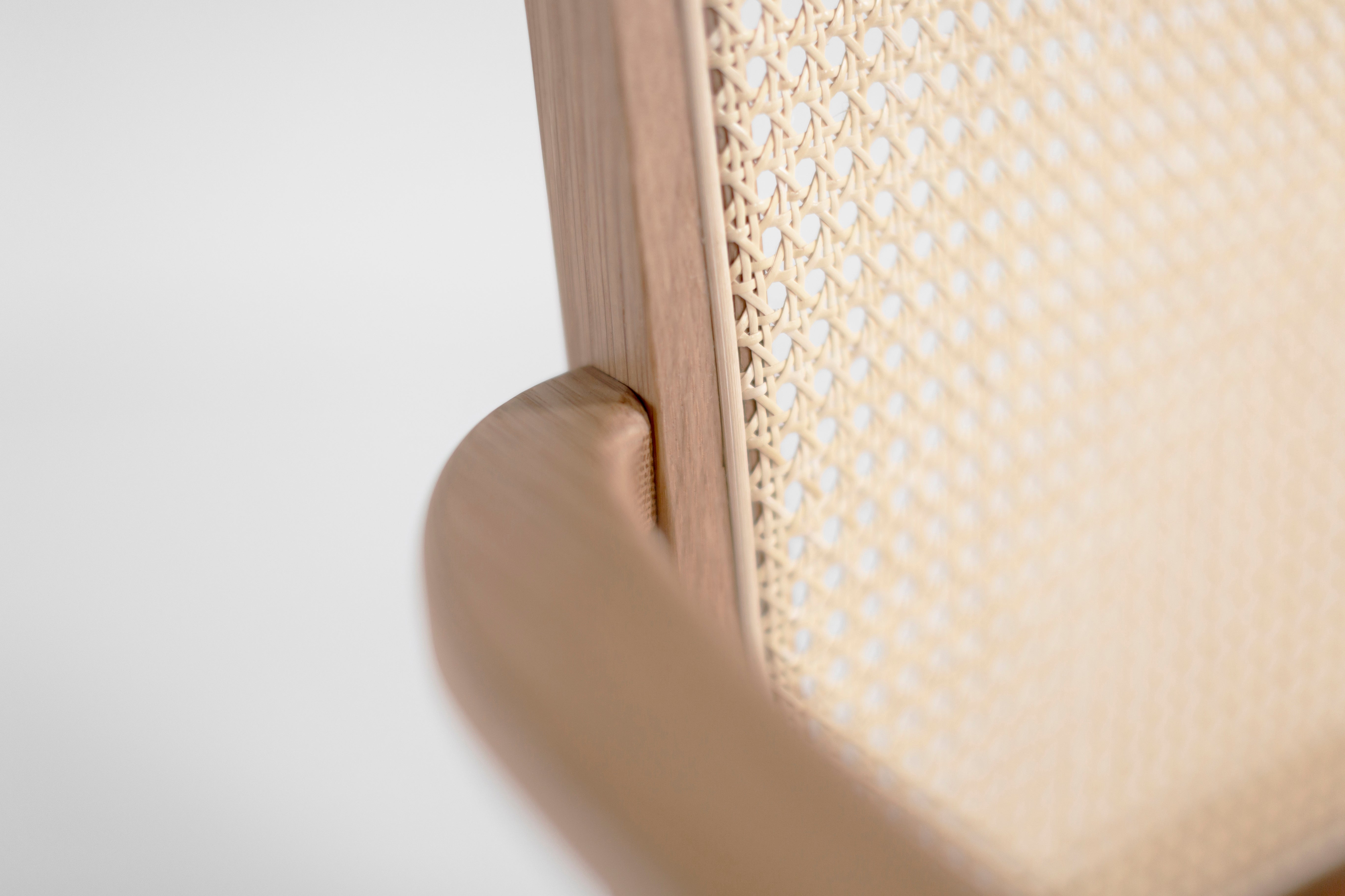 Milo Baughman Highback Arch Dining Chair Arms, image 2