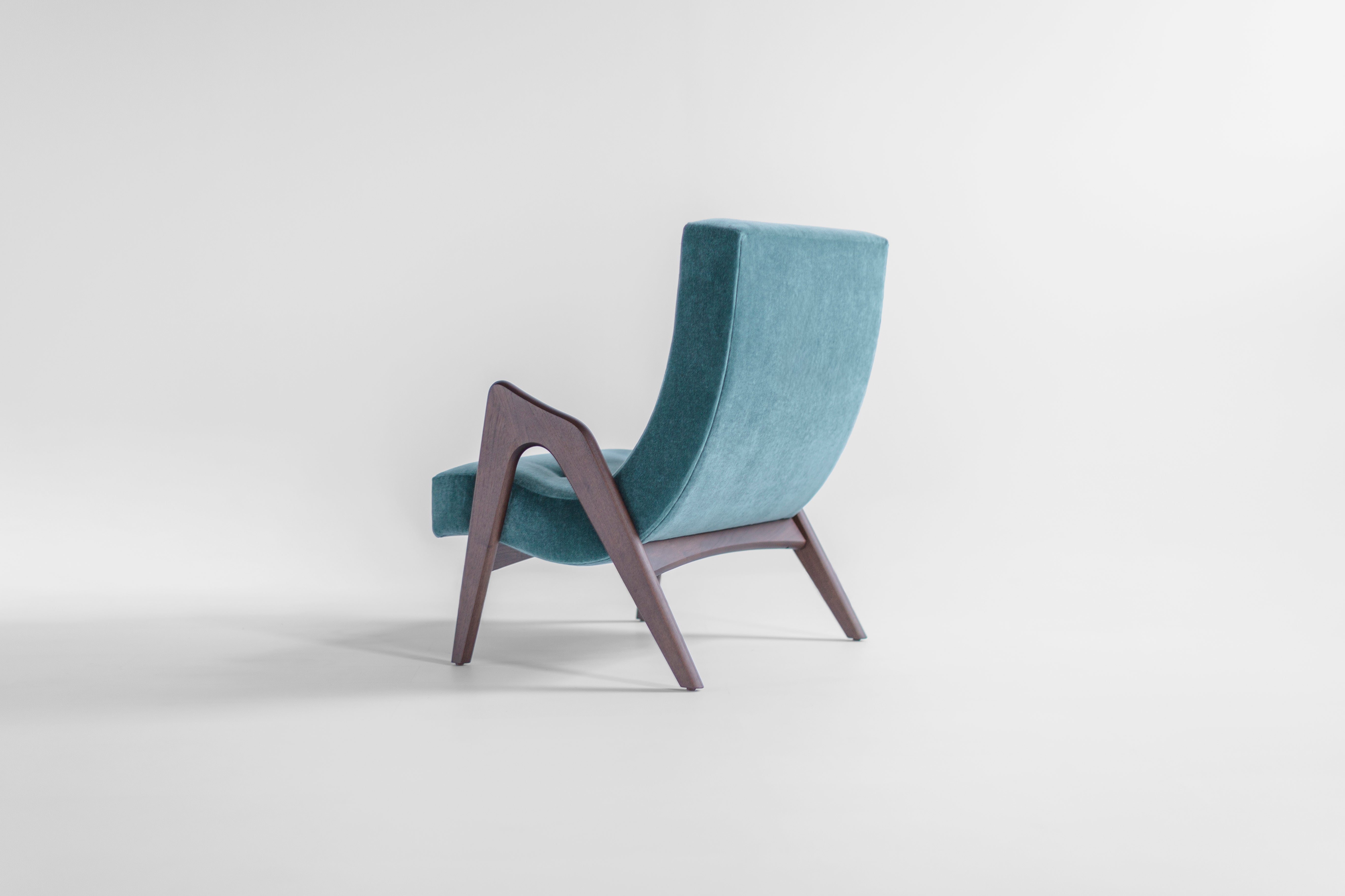 Modern Scoop Lounge Chair, image 3