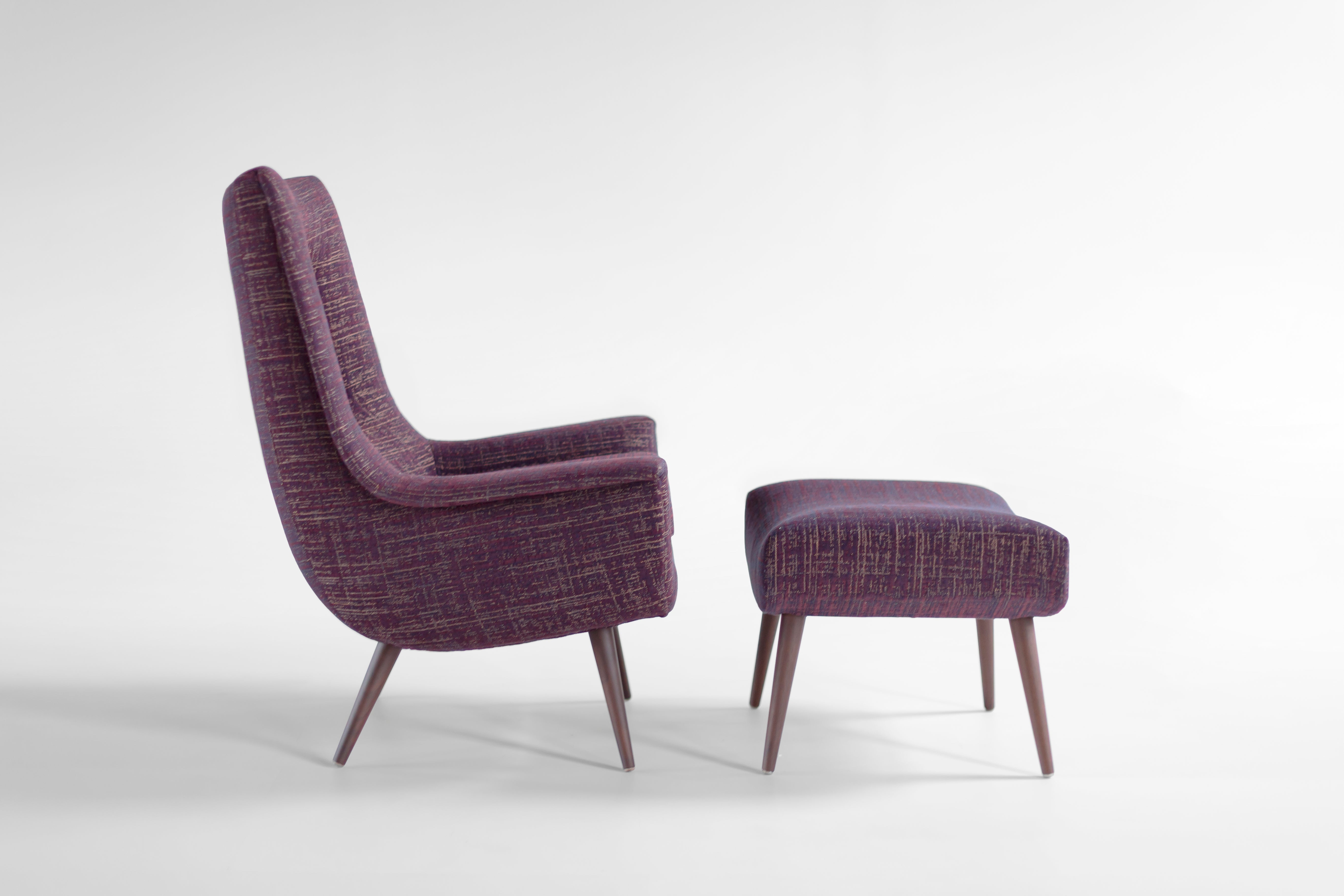 Peabody Modern Upholstered Ottoman, image 9