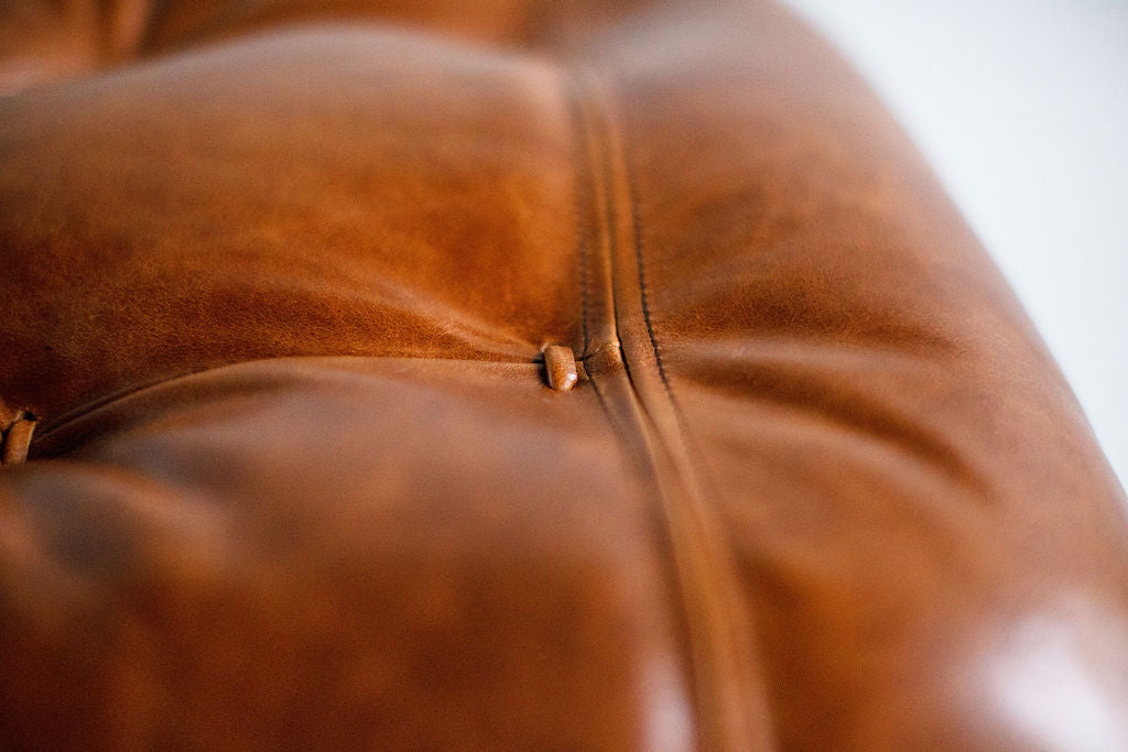 Percival Lafer MP 41 Leather Ottoman, image 6