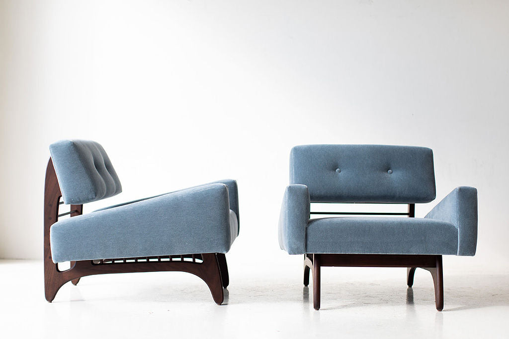 Vancouver Modern Lounge Chair Mohair, image 1