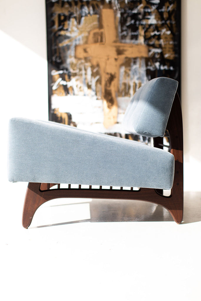 Vancouver Modern Lounge Chair Mohair, image 3