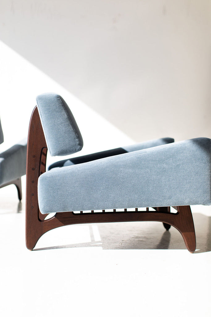 Vancouver Modern Lounge Chair Mohair, image 6