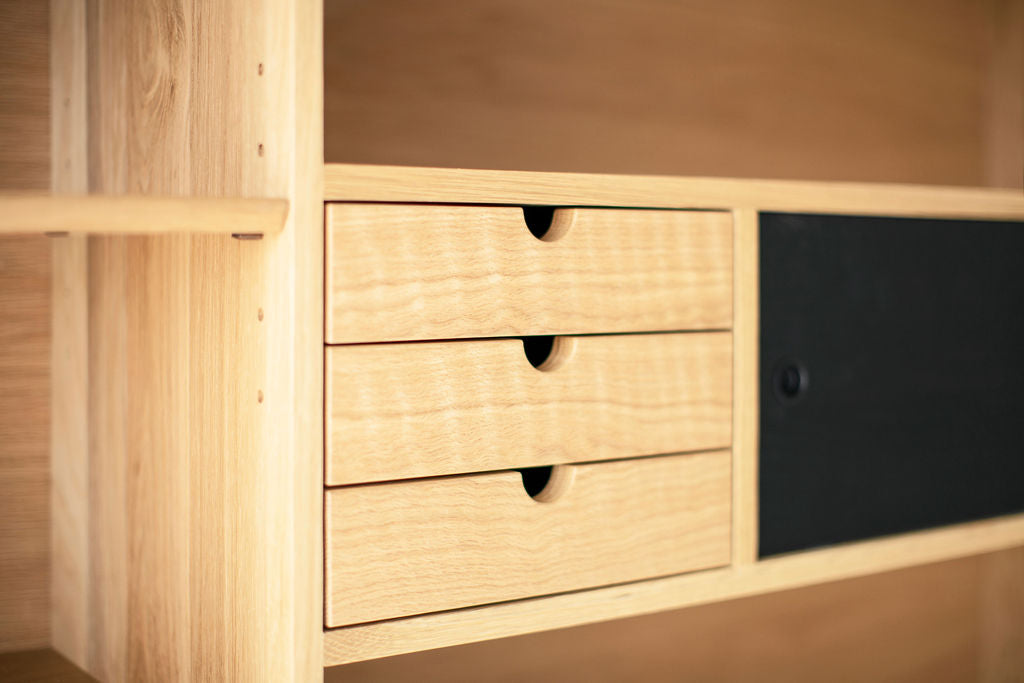 Lawrence peabody oak bookcase, image 2