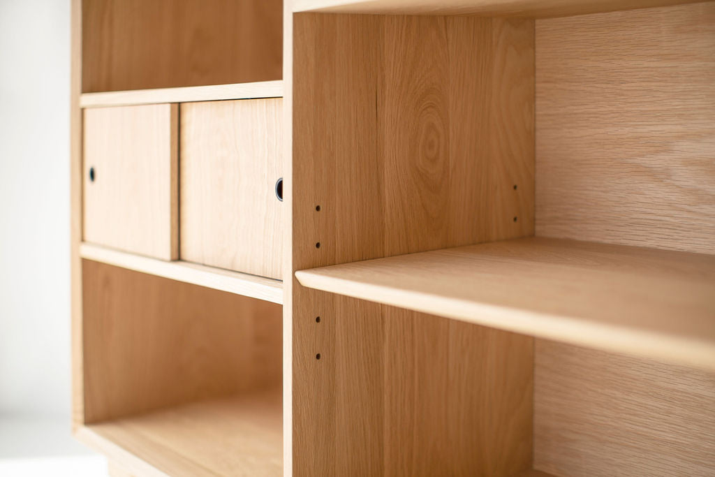 Lawrence peabody oak bookcase, image 9
