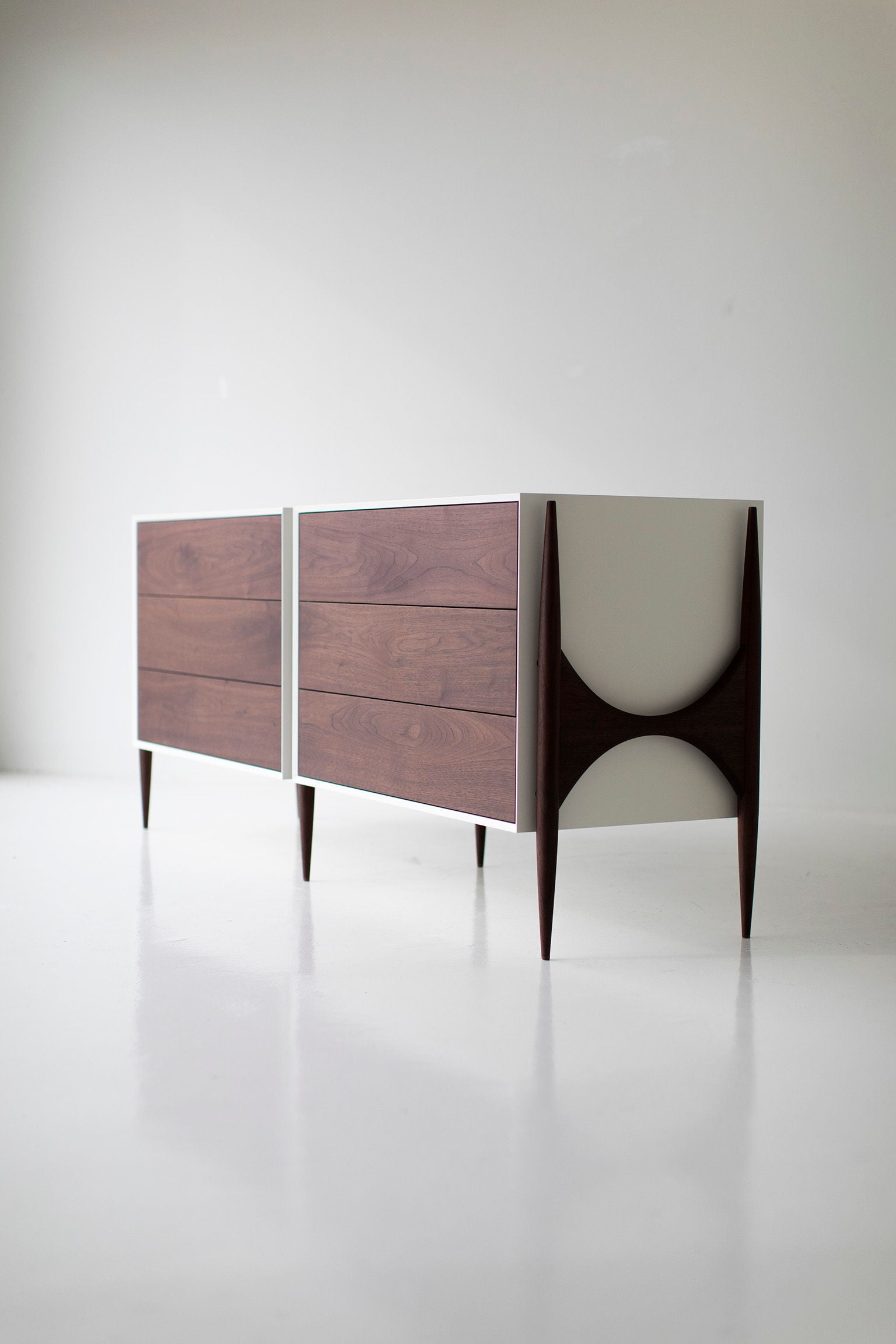 Modern Walnut Dresser - 2004 - Cambre Collection
